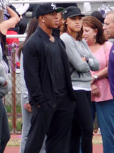 Ray Rice and Wife Step Out Together as Friends Defend Their Marriage