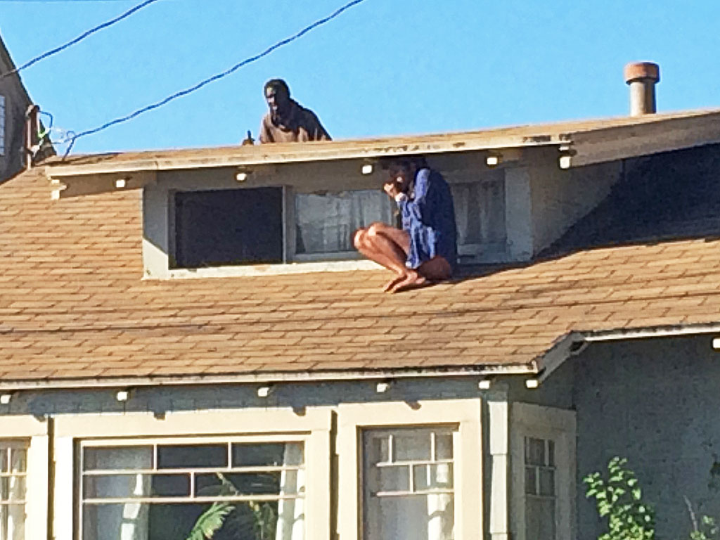 Melora Rivera Climbs Roof to Escape a Home Intruder