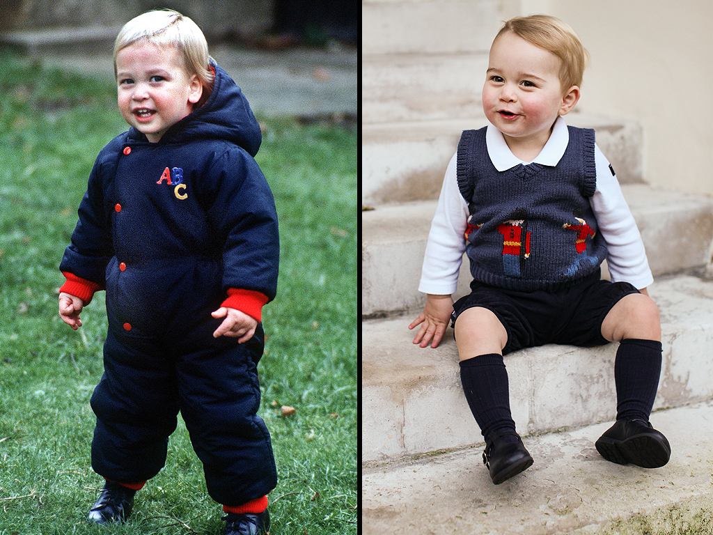 Prince George New Photos Alongside Prince William Baby Photos