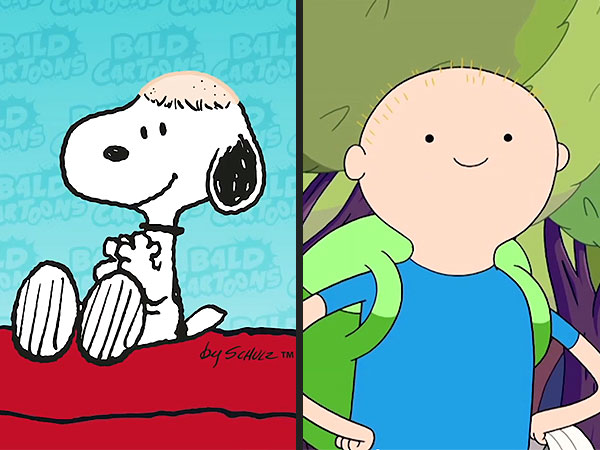 Bald Cartoon Characters Help Kids with Cancer Cope : People.com