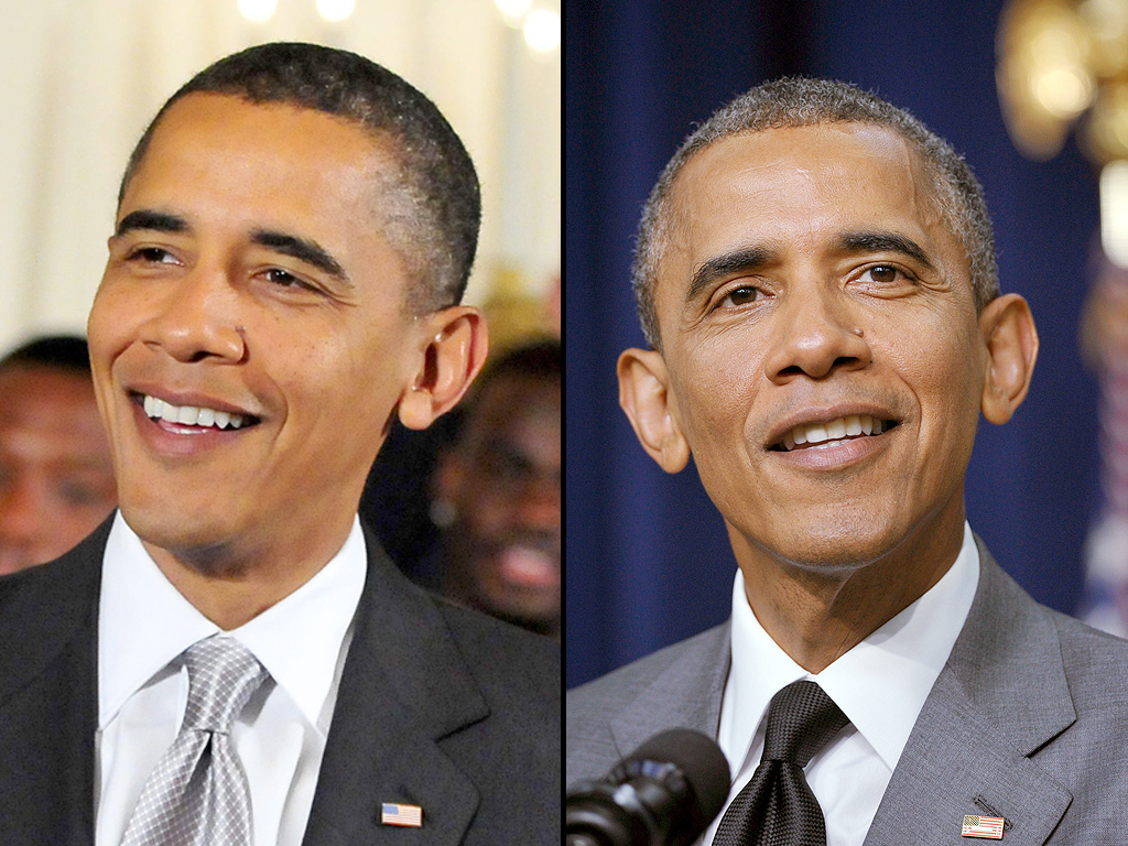 obama before and after