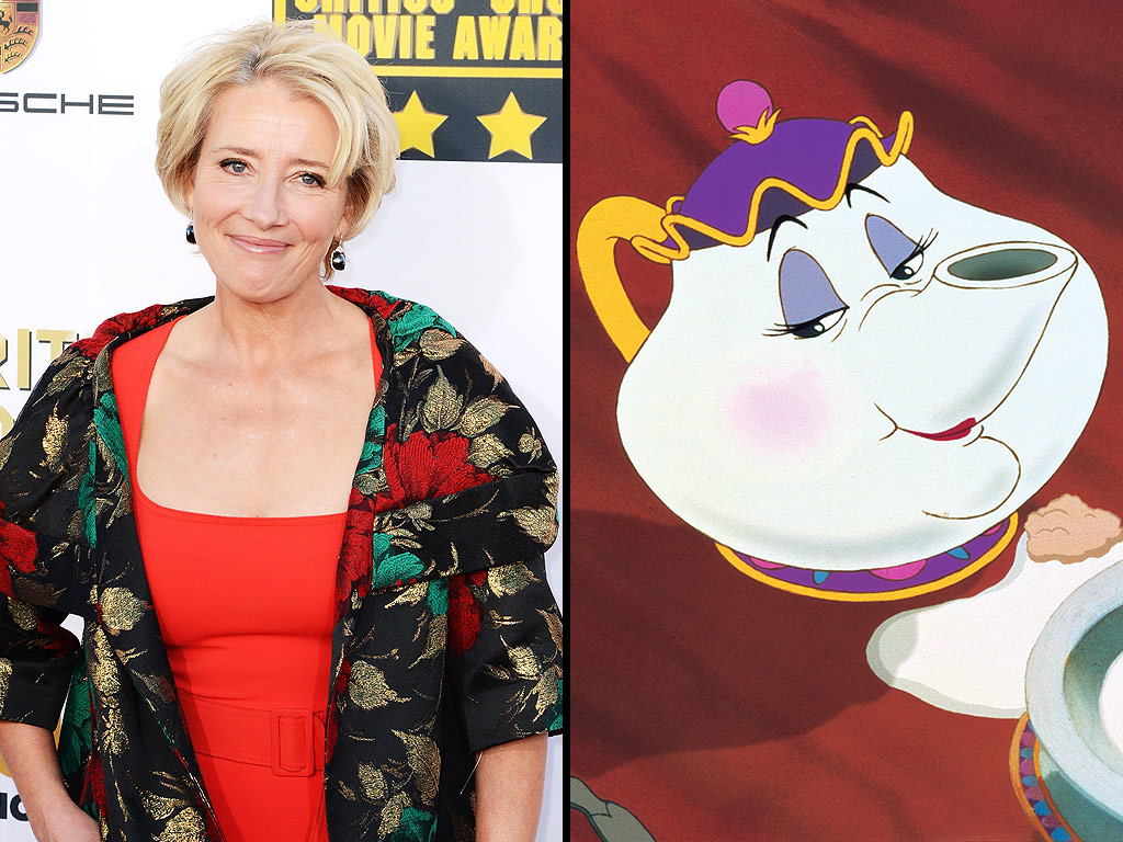 Beauty and the Beast Emma Thompson to Play Mrs. Potts, Kevin Kline as