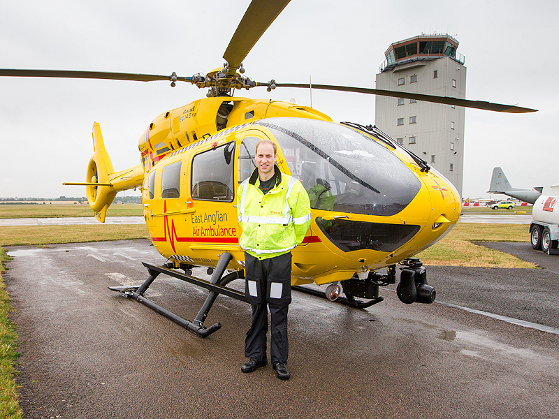 Prince William Completes First Successful Helicopter Rescue Mission 