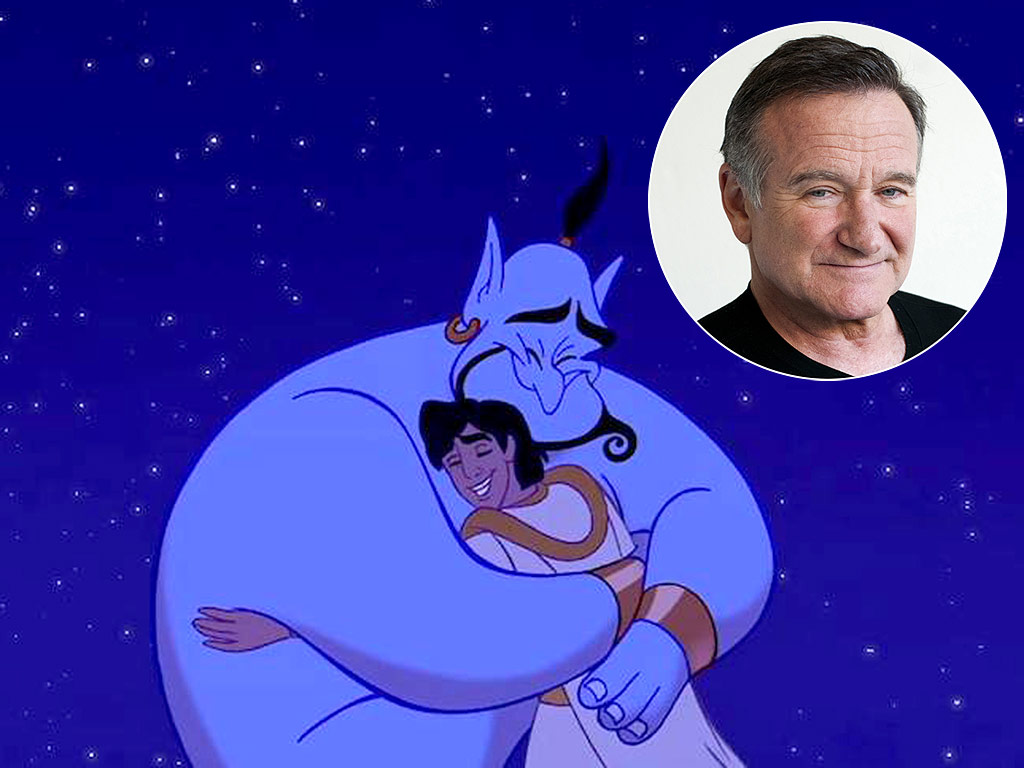 Robin Williams As Aladdin's Genie: Never-Before Seen Video Footage ...