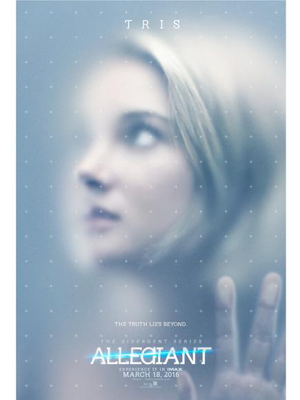 Divergent Series: Allegiant - Tris and Four Character Posters
