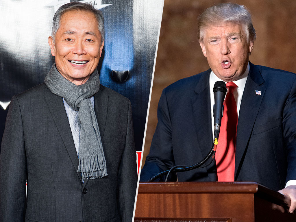 George Takei Invites Donald Trump to His Broadway Show 'Unless You're Chicken'