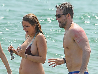 Beach Babe! Blake Lively Shows Off Growing Baby Belly in Itty Bitty Bikini