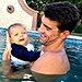 Michael Phelps' Son Boomer Joins His Olympian Father in the Pool for the First Time