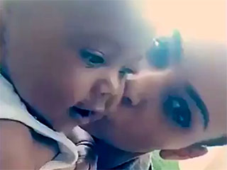 #SoulFoodSunday: Saint West Comes Out to Play as Mom Kim Kardashian West Cooks Hearty Meal