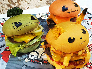 These Pokèmon Burgers Are the Cutest Things You'll See All Week