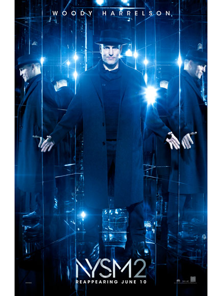 Now You See Me 2 Lizzy Caplan And Woody Harrelson Character Posters