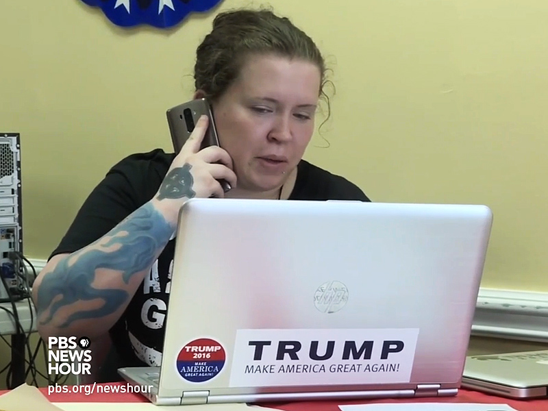 PBS Story on Trump Supporters Overlooks Their White Supremacist Tattoos