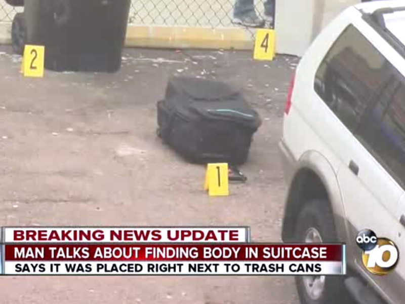 Young Woman's Body Found Stuffed in Suitcase Behind San Diego Hotel