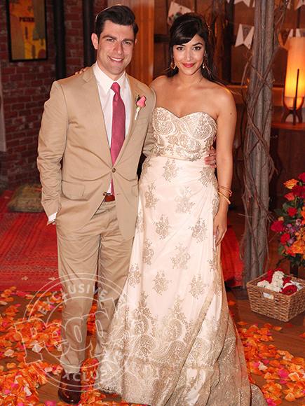 New Girl Wedding Photos: Cece & Schmidt Season Finale Celebration