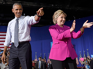 President Obama Gets 'Fired Up' with Hillary Clinton in His 2016 Campaign Debut in North Carolina