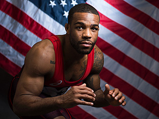 WATCH: Wrestler Jordan Burroughs Prepares to Head to Rio Thanks to His Very Adorable Cheer Squad