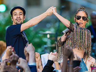 Lin-Manuel Miranda Teams Up with Jennifer Lopez for His First Post-Hamilton Performance