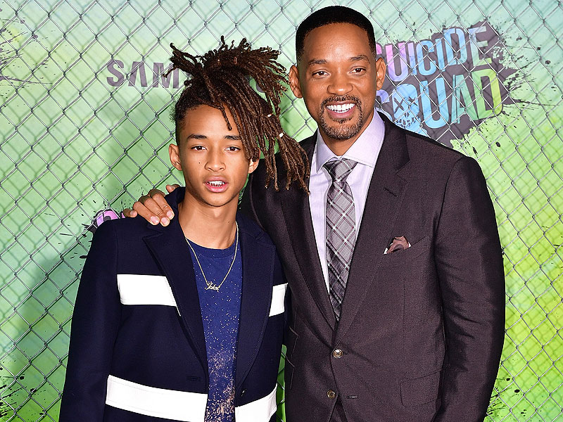 Will Smith Attends Suicide Squad Premiere with Son Jaden