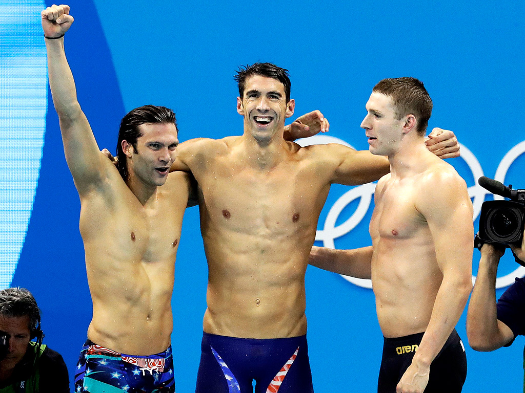 Michael Phelps Wins Gold in Last Olympic Race in Rio