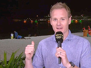 Couple Getting Frisky on the Beach in Rio Upstages BBC's Olympics Coverage