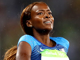 Dalilah Muhammad Becomes First U.S. Woman to Win Gold in 400-Meter Hurdles