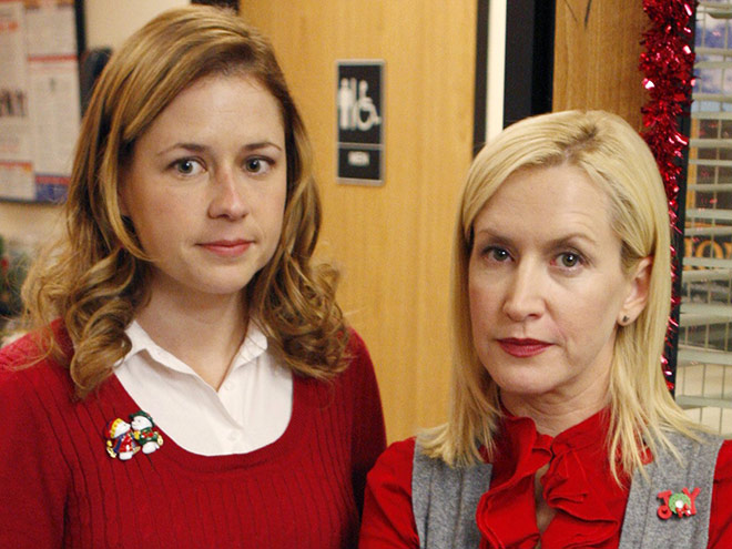 Angela Kinsey Shares Sweet Office Throwback Pic with Jenna Fischer: 'My Anchor Through Life'