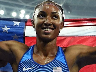 U.S. Women Make History as Runners Sweep Medals in 100-Meter Hurdles