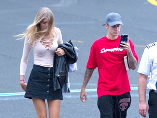 Justin Bieber Spends Time with Model Bronte Blampied in the U.K. After Sofia Richie Fling
