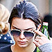 Kendall Jenner Flashes Her Tummy While Out and About in Gymwear