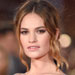 Cinderella Star Lily James Goes Topless for New Burberry Fragrance Campaign