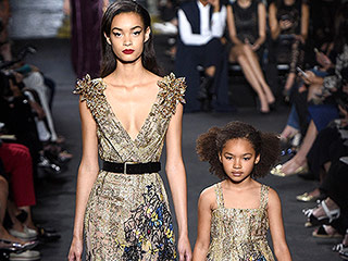 Elie Saab Gets into Childrenswear with Mini-and-Me Couture Gowns