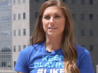 WATCH: Soccer Superstar Alex Morgan Reveals How Sports Changed Her Life