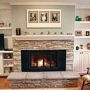 fireplace remodel