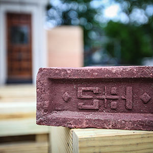 period Stile and Hart brick in a porch project for TOH TV