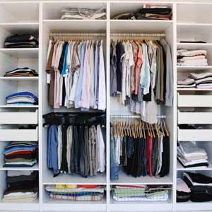 organized closet