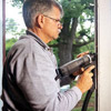 silicone weatherstripping in the jamb