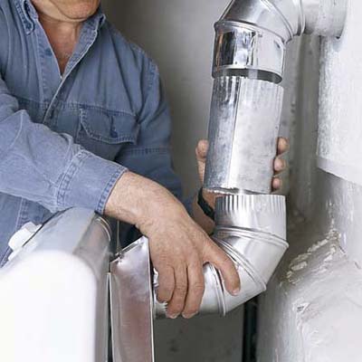disconnect the duct