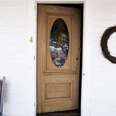 rehanging the door