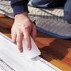 waxing the sliding door tracks