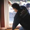 replacing weatherstripping on a sliding door