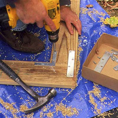 Cut the frame parts and assemble