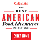 The Cooking Light Best American Food Adventures Sweepstakes