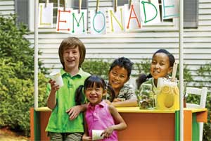 building a lemonade stand