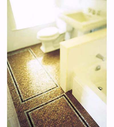 mosaic floor