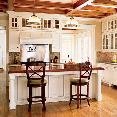 Kitchen Island Lighting Ideas on Visual Anchor   Kitchen Islands   This Old House