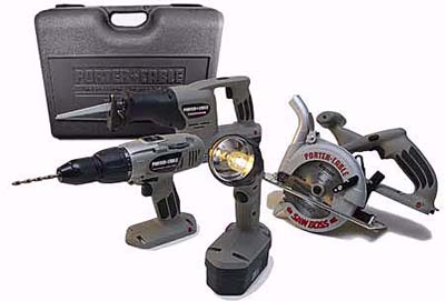 Porter-Cable cordless combo kit