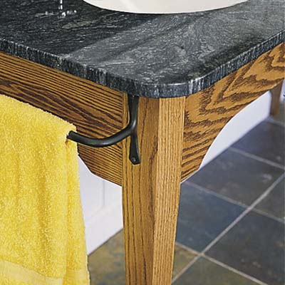 marble topped vintage style vanity-table