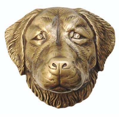 bronze door knocker modelled after the short-legged hunting dog and a national symbol of Germany
