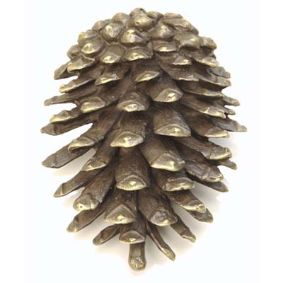 natural-charm rustic pinecone door knocker