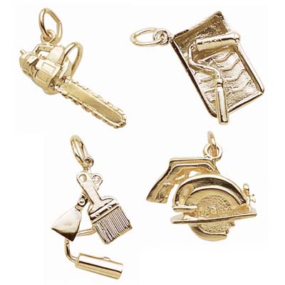 gold tool charms